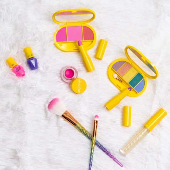 Washable Unicorn Makeup Set for Kids - Real Play Makeup