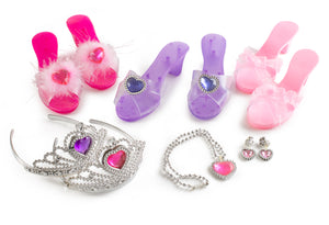Little Princess Deluxe Dress Up and Role Play Slippers and Jewelry Set …