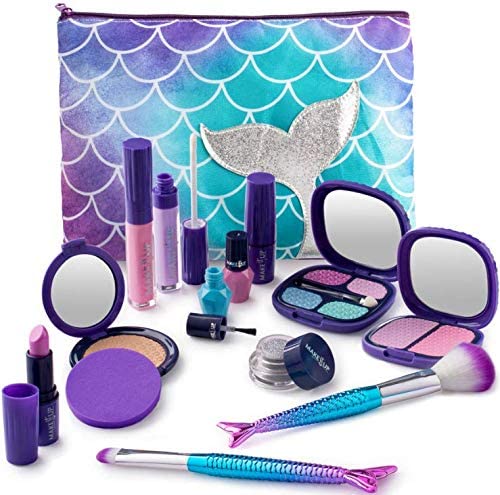 Make it Up Mermaid Collection Realistic Pretend Makeup Set (NOT Real M –  Make it Up Shop
