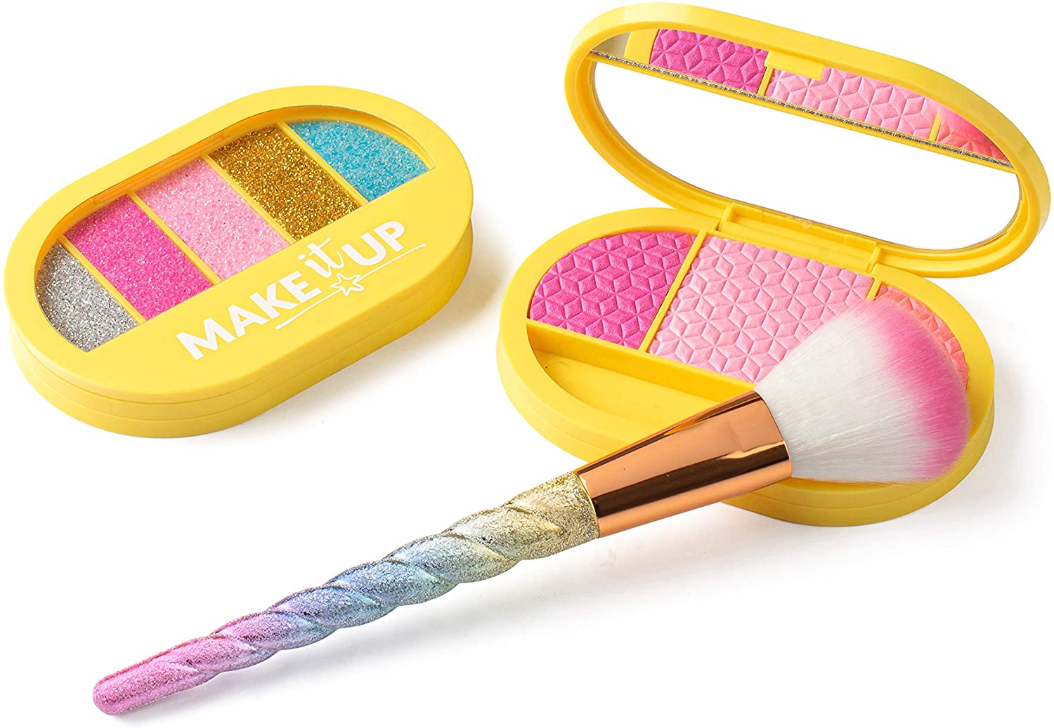 Unicorn Collection Realistic Pretend Makeup Set by Make it Up (NOT Real  Makeup) : : Toys & Games