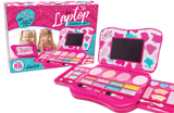 My Laptop Girls Makeup Set by Fold Out Makeup Palette with Mirror and Secure Close